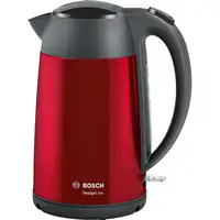 Bosch TWK3P424 tetera eléctrica 1,7 L 2400 W Gris, Rojo