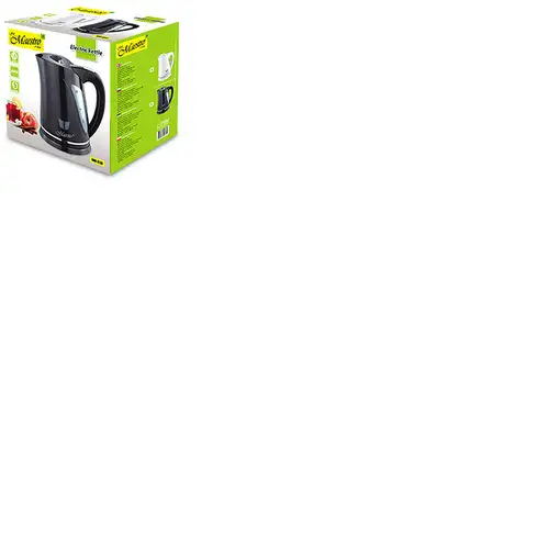 Maestro MR038 tetera eléctrica 1,7 L 2000 W Negro