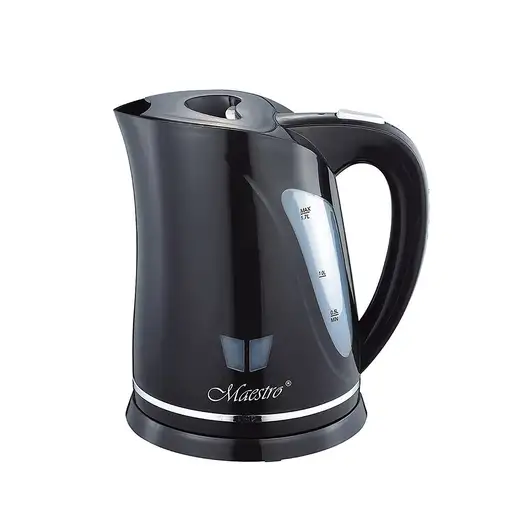 Maestro MR038 tetera eléctrica 1,7 L 2000 W Negro