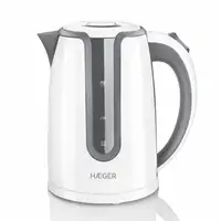 Haeger EK-22G.019A tetera eléctrica 1,7 L 2200 W Gris, Blanco