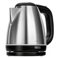 MPM MCZ-84M tetera eléctrica 1 L 1600 W Negro, Acero inoxidable