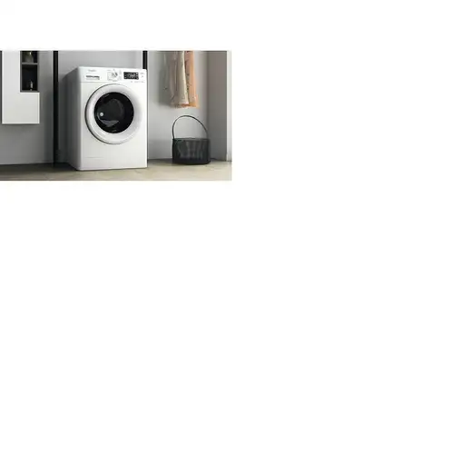 Whirlpool FFWDB 864349 WV SPT lavadora-secadora Independiente Carga frontal Blanco