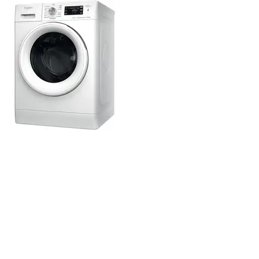 Whirlpool FFWDB 864349 WV SPT lavadora-secadora Independiente Carga frontal Blanco