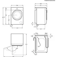 Electrolux EW6F5943FB lavadora Carga frontal 9 kg 1400 RPM Blanco