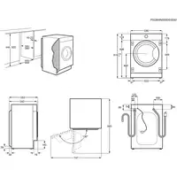 Electrolux EN7F4722AN lavadora Carga frontal 7 kg 1200 RPM Blanco
