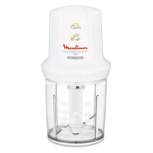 Moulinex DJ300110 picadora eléctrica de alimentos 0,25 L 270 W Blanco