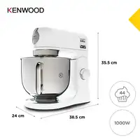 Kenwood kMix robot de cocina 1000 W 5 L Blanco