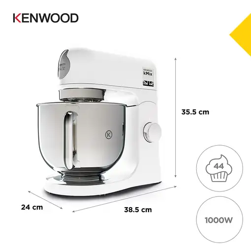 Kenwood kMix robot de cocina 1000 W 5 L Blanco