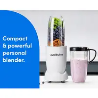 NutriBullet Pro 900 0,9 L Licuadora de vaso 900 W Blanco