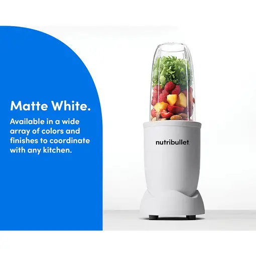 NutriBullet Pro 900 0,9 L Licuadora de vaso 900 W Blanco