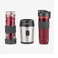 H.Koenig SMOO9 0,57 L Licuadora de vaso 300 W Negro, Acero inoxidable, Transparent