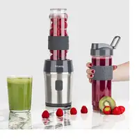 H.Koenig SMOO9 0,57 L Licuadora de vaso 300 W Negro, Acero inoxidable, Transparent