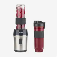 H.Koenig SMOO9 0,57 L Licuadora de vaso 300 W Negro, Acero inoxidable, Transparent