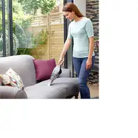 Black & Decker NVC215W aspiradora de mano Azul, Gris Sin bolsa