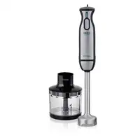 Haeger HB-10C.019A licuadora Batidora de inmersión 1000 W Negro, Acero inoxidable,