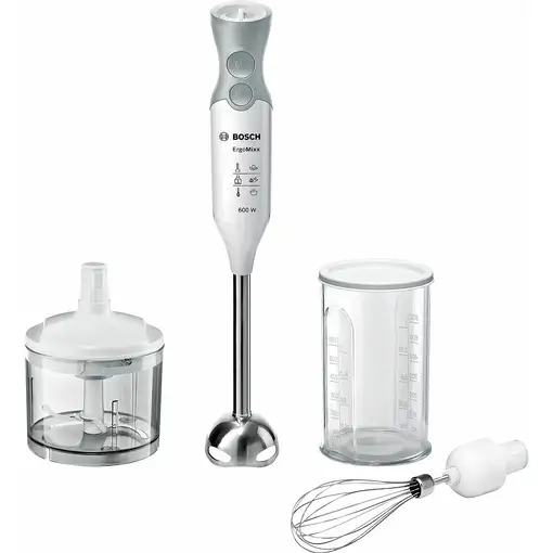 Batidora de mano bosch msm66150, blanco 600 w