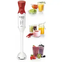 Bosch MSM64010 licuadora Batidora de inmersión 450 W Rojo, Blanco