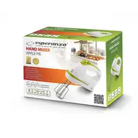 Esperanza EKM011 batidora Batidora de mano 400 W Verde claro, Blanco