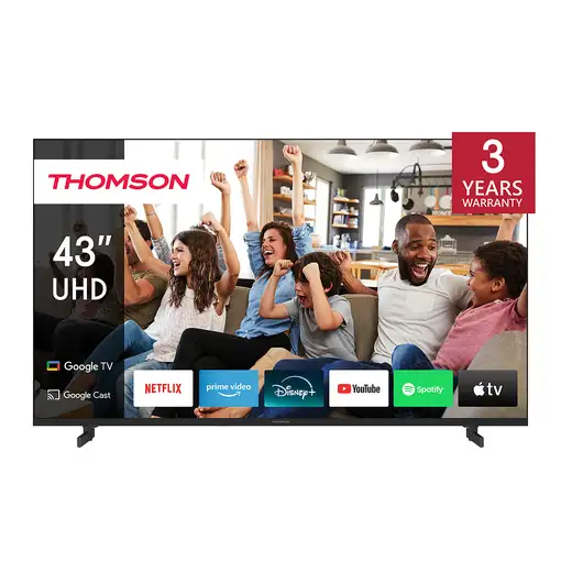 Thomson Q70 Series 43UG4S14 Televisor 109,2 cm (43\) 4K Ultra HD Smart TV Wifi Neg