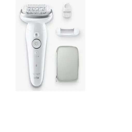 Braun Silk-épil 9 BR2-225328 depiladora 40 pinzas Gris, Blanco