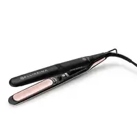 Bellissima Creativity Ion Plancha de pelo Caliente Negro, Rosa 1,8 m