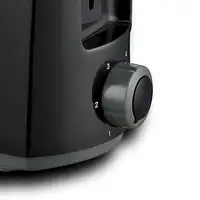 Haeger Dark Sun 6 2 rebanada(s) 1000 W Negro