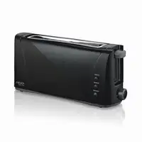 Haeger Dark Sun 6 2 rebanada(s) 1000 W Negro