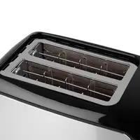 Orbegozo TO 3060 tostadora 7 2 rebanada(s) 750 W Negro, Acero inoxidable