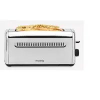 WËASY TOAS32 tostadora 7 4 rebanada(s) 1500 W Negro, Acero inoxidable