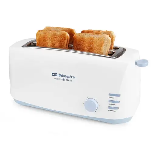 Orbegozo TO 4500 tostadora 6 4 rebanada(s) 1400 W Blanco