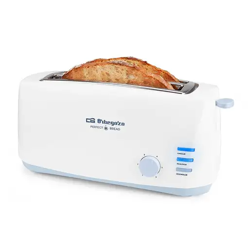 Orbegozo TO 4500 tostadora 6 4 rebanada(s) 1400 W Blanco