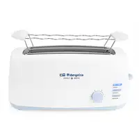 Orbegozo TO 4500 tostadora 6 4 rebanada(s) 1400 W Blanco