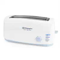 Orbegozo TO 4500 tostadora 6 4 rebanada(s) 1400 W Blanco
