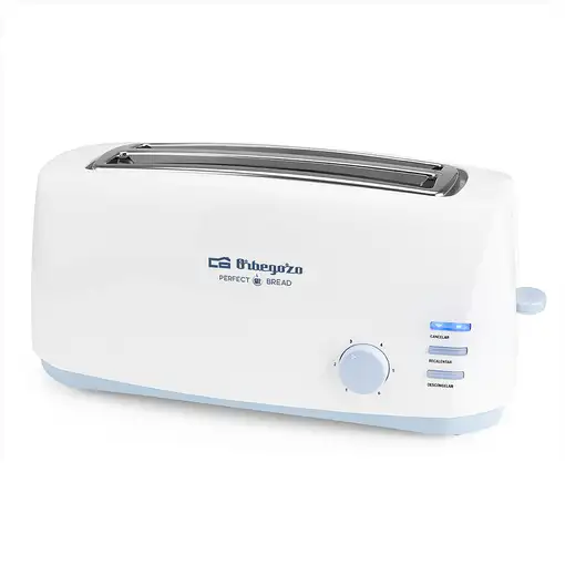 Orbegozo TO 4500 tostadora 6 4 rebanada(s) 1400 W Blanco