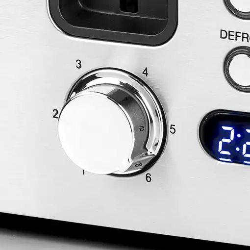 Haeger TO-17D.015A tostadora 6 4 rebanada(s) 1700 W Acero inoxidable