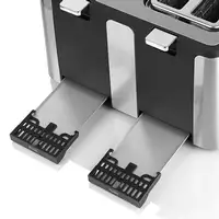 Haeger TO-17D.015A tostadora 6 4 rebanada(s) 1700 W Acero inoxidable
