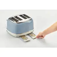 Ariete 0156/05 6 4 rebanada(s) 1600 W Azul, Cromo, Blanco