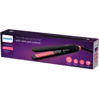 Philips Essential BHS376/00 Utensilio de peinado Cepillo alisador Caliente Negro,