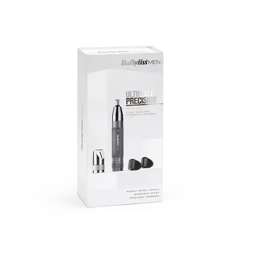 BaByliss E116E depiladora de precisión Gris, Plata