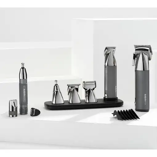 BaByliss E116E depiladora de precisión Gris, Plata