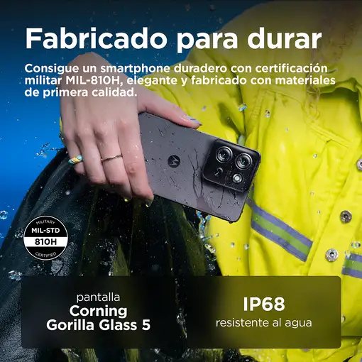Motorola moto g75 5G 17,2 cm (6.78\) Ranura híbrida Dual SIM Android 14 USB Tipo C