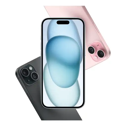 Apple iPhone 15 15,5 cm (6.1\) SIM doble iOS 17 5G USB Tipo C 512 GB Azul