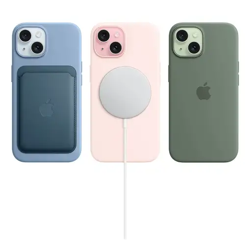 Apple iPhone 15 15,5 cm (6.1\) SIM doble iOS 17 5G USB Tipo C 512 GB Azul