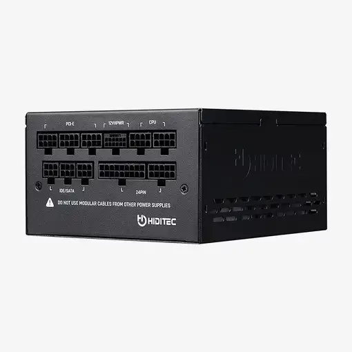 Hiditec GDX1050 v2 unidad de fuente de alimentación 1050 W 20+4 pin ATX ATX Negro