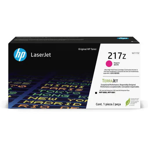 HP Cartucho de tóner Original LaserJet 217Z de ultra alta capacidad magenta