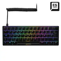 Sharkoon SGK50 S4 teclado Juego USB QWERTY Español Negro