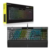 Corsair K100 RGB Optical-Mechanical Gaming teclado Juego USB QWERTZ Alemán Negro