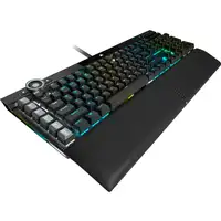 Corsair K100 RGB Optical-Mechanical Gaming teclado Juego USB QWERTZ Alemán Negro