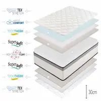 Colchón Viscoelástica Premium Hotel Edition - 30cm, 140 x 200 cm - Moonia