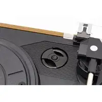 Technaxx TX-186 Tocadiscos de tracción por correa Negro, Madera